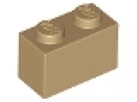 Stein 1x2 dunkeltan neu