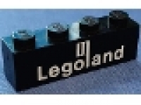 Legoland schwarz 1 x 4