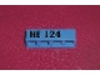1 x 4 Stein mit He124 blau