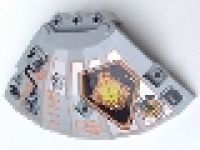Spacepanel mit Motiv rechts 30117pb05 altes hellgrau