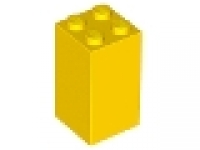 Säulenstein 2 x 2 x 3 gelb 30145
