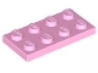 Lego Platte 2x4 pink