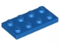 Lego Platten 2x4 blau 3020 neu