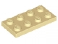 Lego Platten 2x4 tan / beige