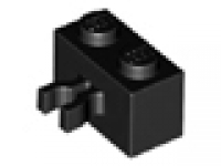 Stein mit vertikalem Clip 30237 schwarz neu