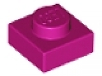 Platte 1x1 magenta