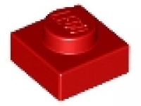 Lego Schnäppchen 30 x Platte 1x1x0,33 rot