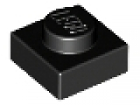 Lego Schnäppchen 30 x Platte 1x1x0,33 schwarz