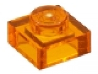 Lego Schnäppchen 30 x Platte 1 x 1 x 0,33 tr orange 3024