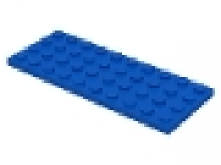 Platte 4x10 blau