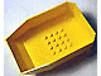 Riesige Kipplade 12x8x3 1/3 gelb