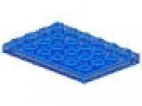 Platte 4x6 tr blau 3032