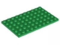 Platte 6x10 grün