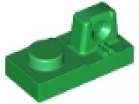Lego Gelenkplatte (Vater) 1x2x0.33  grün