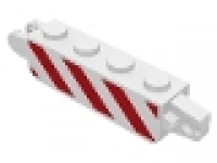 Lego Scharniergelenk 30387p02 1x4 weiß