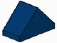 Dachfirst 45° 1x2 dunkelblau