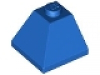 Dachecke 45° 2x2 blau