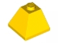 Dachecke 45° 2x2 gelb