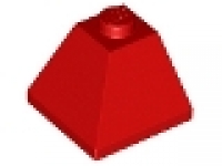Dachecke 45° 2x2 rot