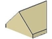 Dachfirst (inverses Ende) 45° 1x2 tan