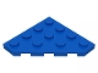 Diagonalplatte 4 x 4 blau 30503