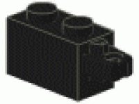 Lego Gelenkstein 30541( Vater) 1x2x1 schwarz
