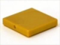 Lego Fliese 2 x 2 perl gold neu