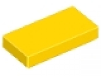 Lego Fliesen  3069b gelb 1 x 2