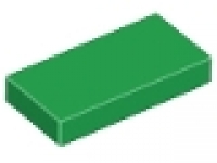 Lego Fliesen  3069b grün 1 x 2