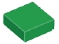 Lego Fliese 1 x 1  grün 3070b,
