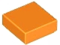Lego Fliese 1 x 1 orange 3070b