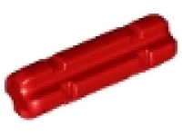 Lego Technic Achse mit Nut 2 lang rot