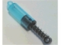 Trans-Clear Technic, Shock Absorber 10L Damped, Complete Assembly (Spring Undetermined) tr hellblau