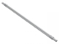 Flexachse 19 lang, flat silver