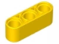 Lego Liftarm 1 x 3 gelb neu
