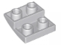 LEGO Schrägstein invers 2 x 2 x 2/3 neues hellgrau, 32803