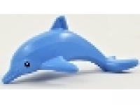 Delfin , Town, Jumping with Bottom Axle Holder with Black Eyes and White Pupils Pattern