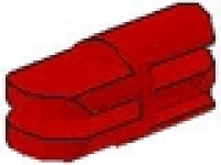 Lego Arm- o. Gelenkstück mit 2 und 3 Fingern, 3612 rot