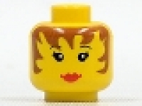 Minifig Kopf gelb 3626bpa6