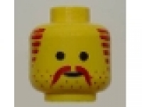 Minifig Kopf gelb 3626bpb0096