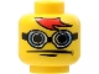 Minifig Kopf gelb 3626bpb0124