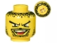 Minifig Kopf gelb 3626bpb0165