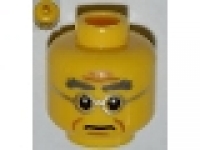 Minifig Kopf gelb 3626bpb0839