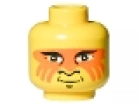Minifig Kopf gelb 3626bpx57