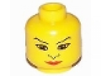 Minifig Kopf gelb 3626bpx60