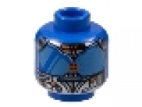 Minifig Kopf blau 3626bpx79
