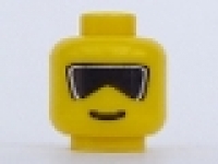 Minifig Kopf gelb 3626bpx88