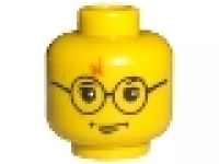 Minifig Kopf gelb 3626bpx94