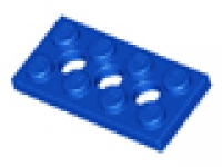 Lego Lochplatten 2x4 blau
