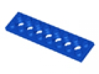 Lego Lochplatte 2x8 blau